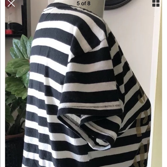 NWT True Rwligion Stripes Womens Shirt Small - Picture 5 of 7